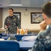 Warfare Tactics Instructor (WTI) visits USS Makin Island