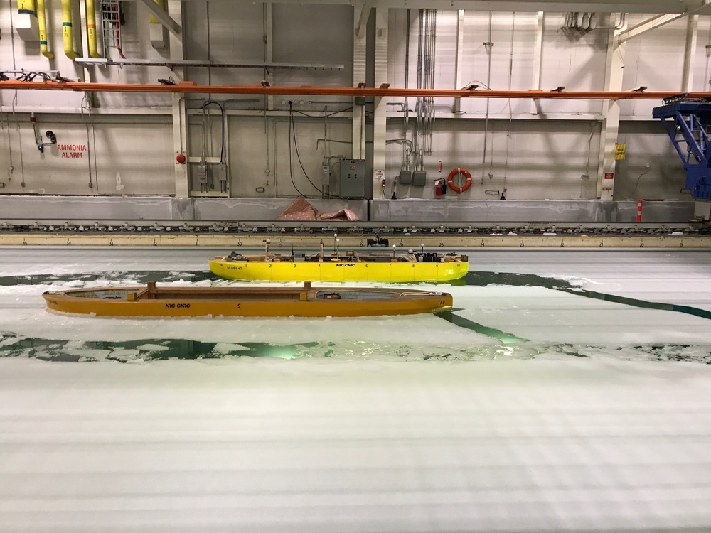 Carderock joins international team to test new icebreaker designs