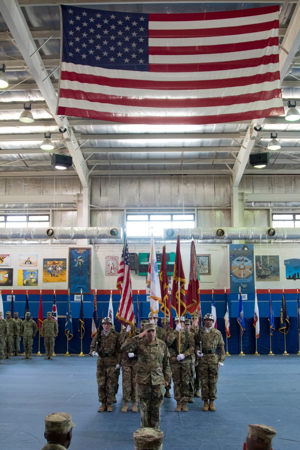 595th TB Change of Command and Responsibility