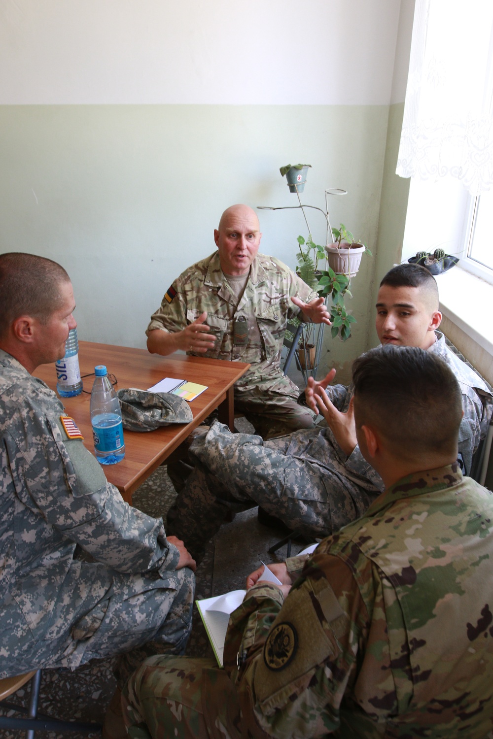 Kansas National Guard, British Army medical and hazmat experts train Armenian firefighters