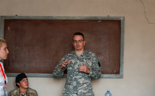 Kansas National Guard, British Army medical and hazmat experts train Armenian firefighters