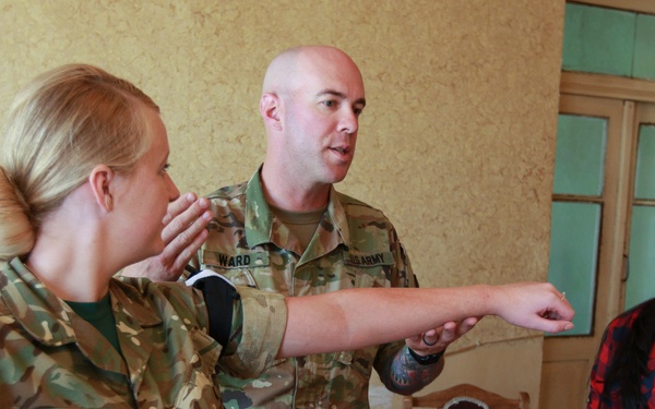 Kansas National Guard, British Army medical and hazmat experts train Armenian firefighters