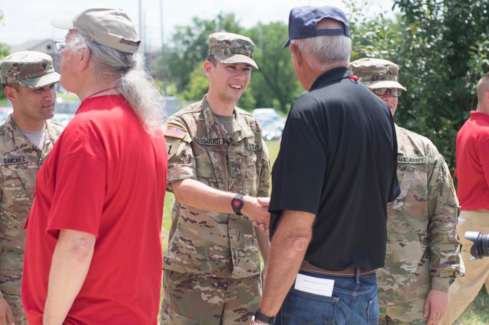 Society of the 1st Infantry Division visits Fort Riley