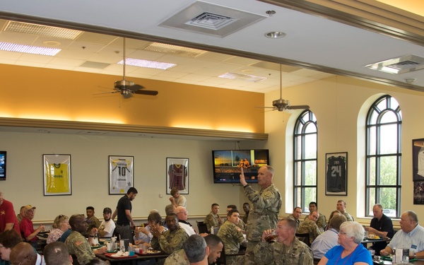 Society of the 1st Infantry Division visits Fort Riley