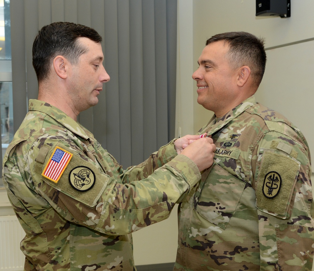 LANDSTUHL REGIONAL MEDICAL CENTER TROOP COMMAND Change of Command Ceremony