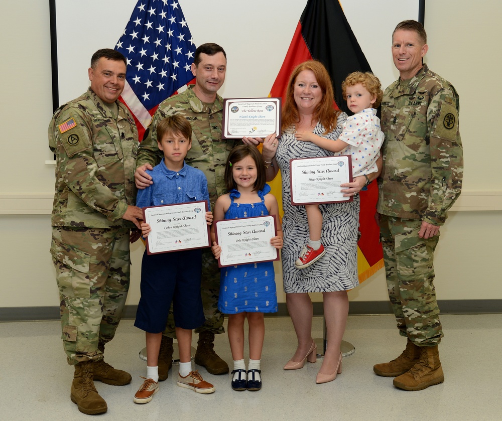 LANDSTUHL REGIONAL MEDICAL CENTER TROOP COMMAND Change of Command Ceremony