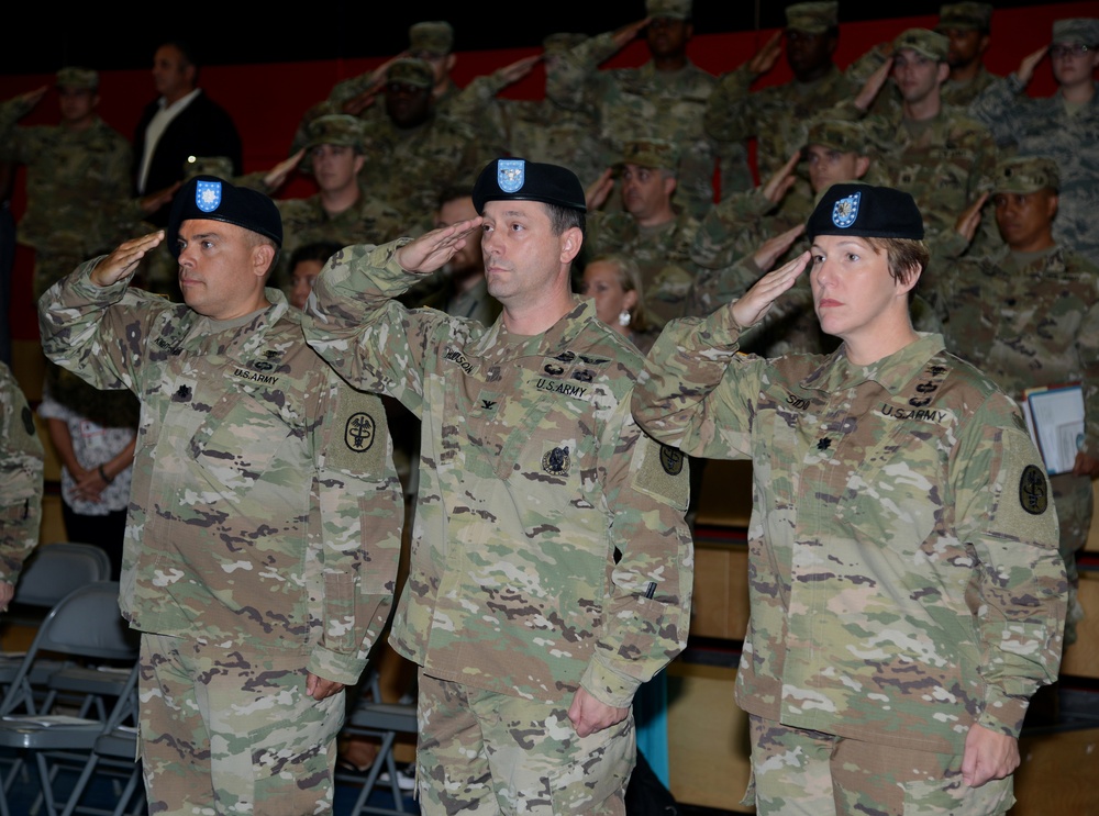 LANDSTUHL REGIONAL MEDICAL CENTER TROOP COMMAND Change of Command Ceremony