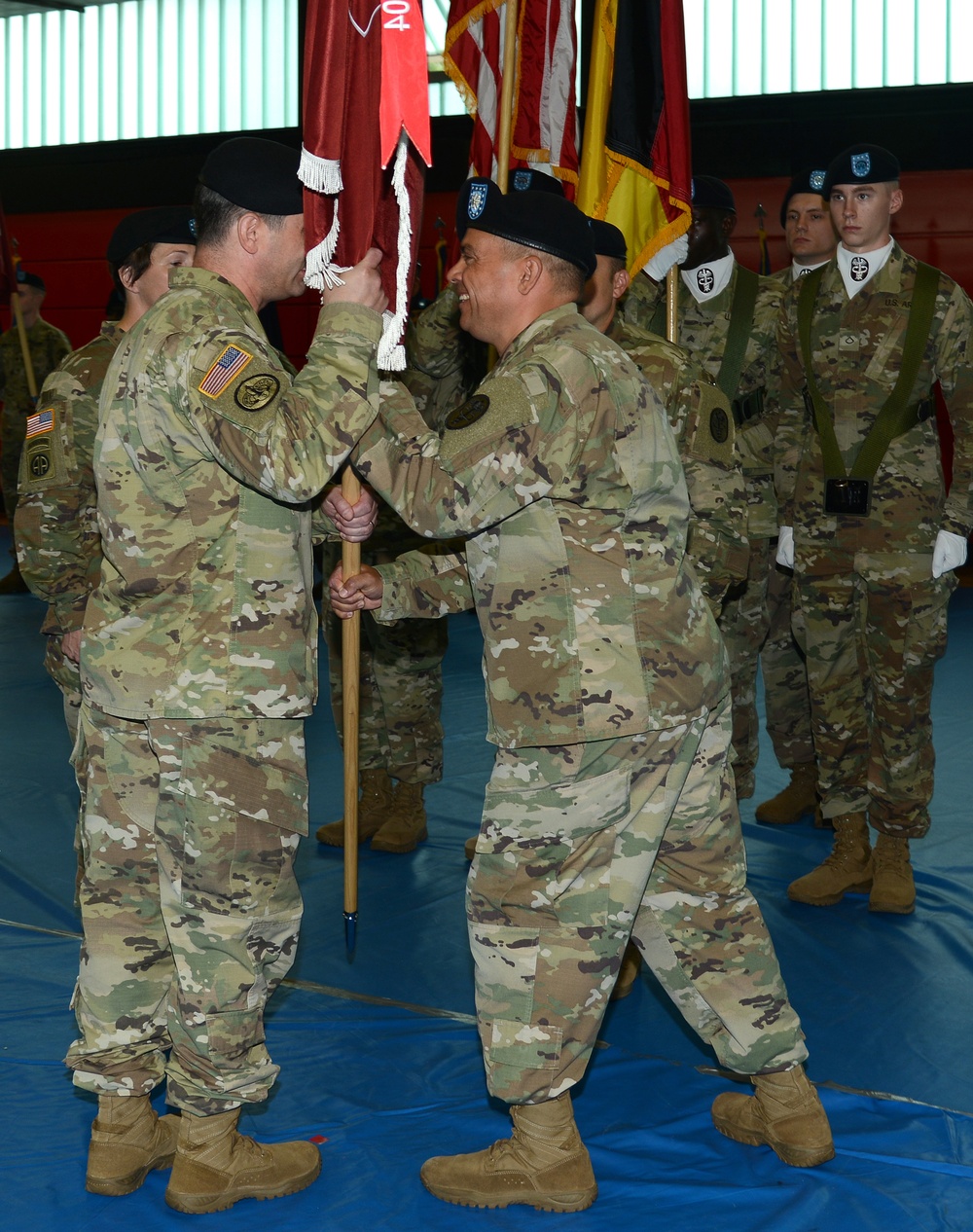 LANDSTUHL REGIONAL MEDICAL CENTER TROOP COMMAND Change of Command Ceremony