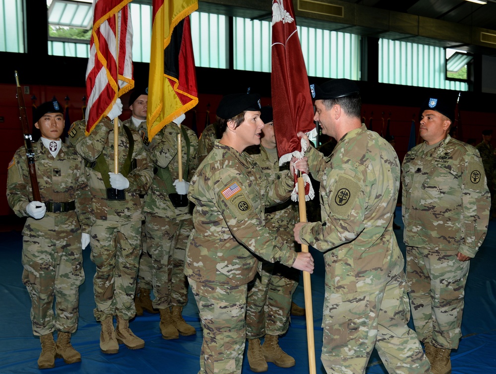 LANDSTUHL REGIONAL MEDICAL CENTER TROOP COMMAND Change of Command Ceremony