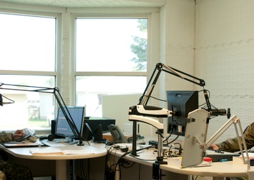 Live on the air with the Army Reserve at MUTC