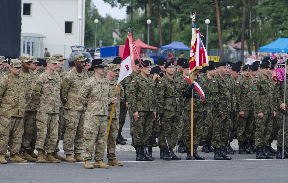 4-10 CAV Soldiers strengthens relationships during Polish Army Holiday