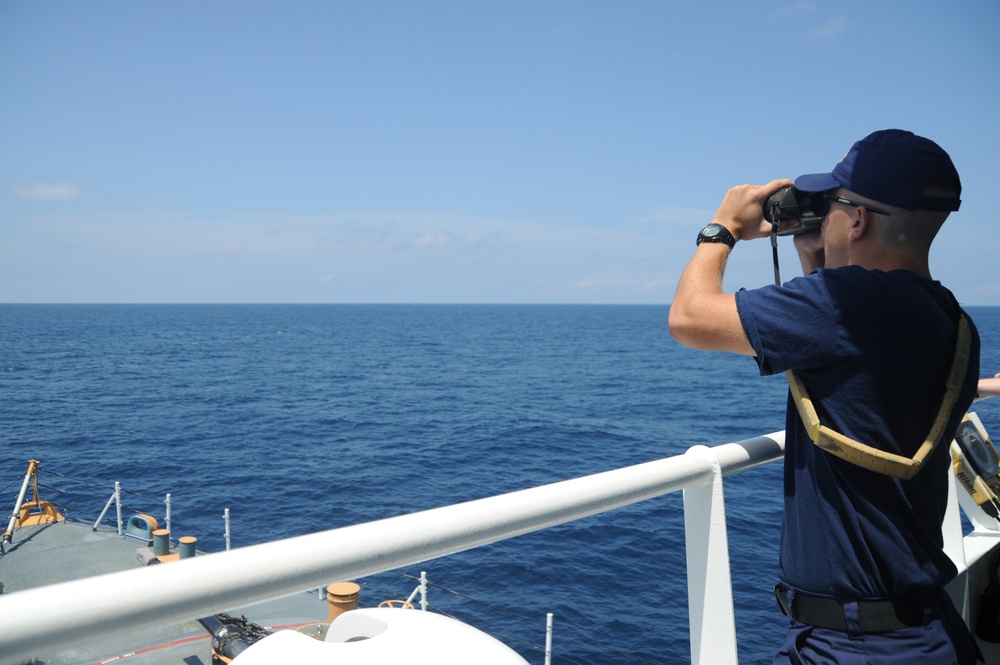 USCGC Tampa Conducts Patrol in Eastern Pacific