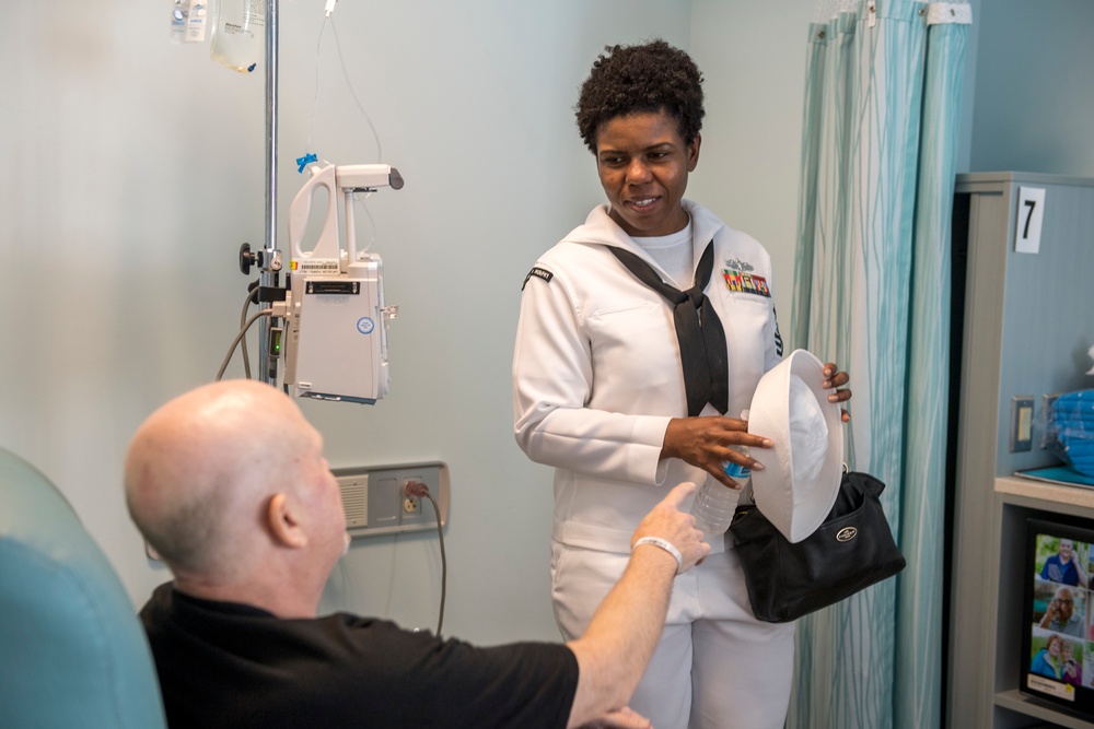 Sailors Visit the VA