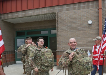 Marne Soldiers depart for Afghanistan