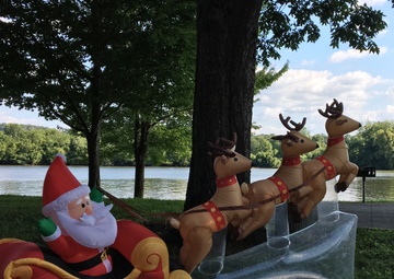 Campers enjoy ‘Christmas in July’ festivities at Cheatham Lake