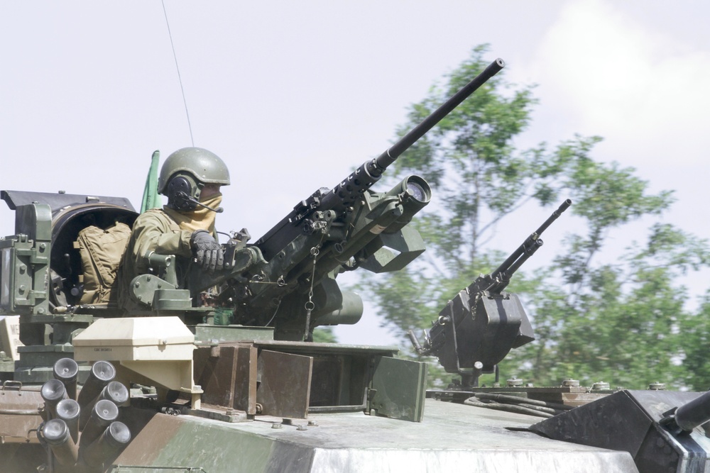Marine Scans Sector of Fire