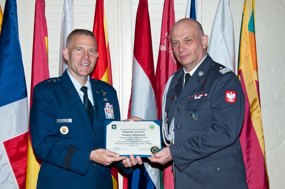 International Air Chiefs inducted into Honor Roll