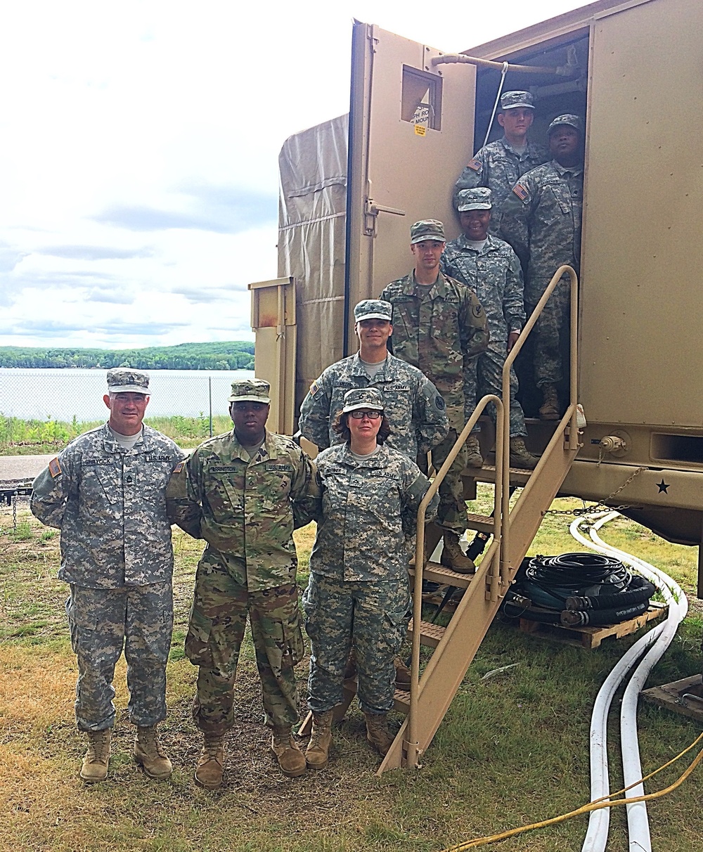 A Proud Platoon Sergeant and his Troops