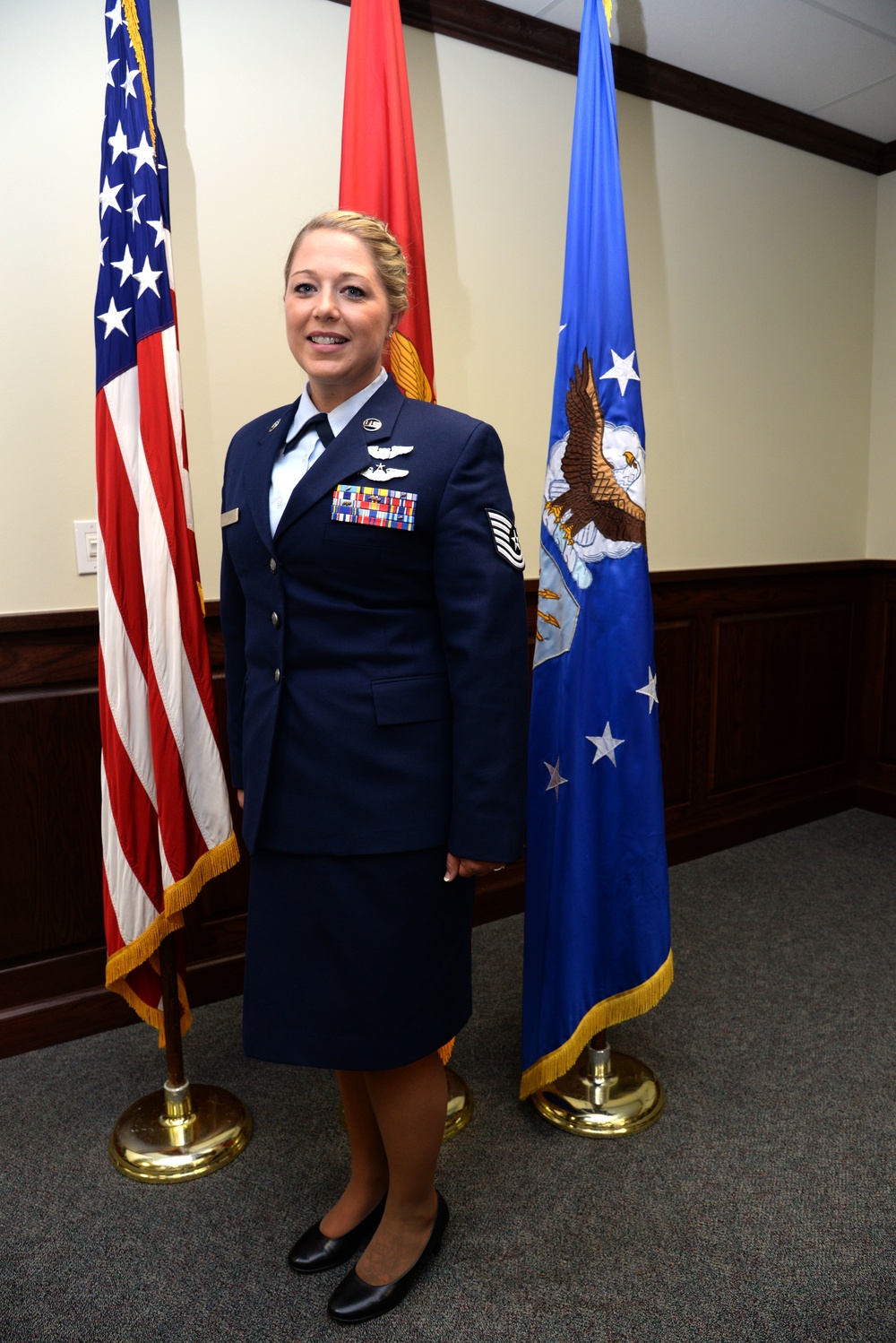 Air Force graduates its first enlisted female pilot