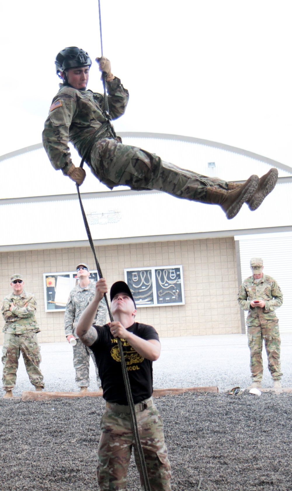 Cadets take tour of The Sabalauski Air Assault School