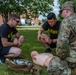 2017 Army Reserve Best Warrior winners and runners up learn combat life saver techniques