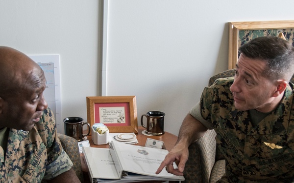 Sergeant Major of the Marine Corps visits PACOM