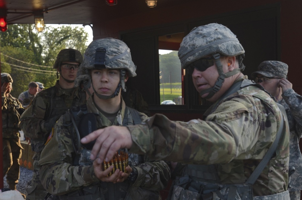 New cadets Learn from the best in the Army Reserve