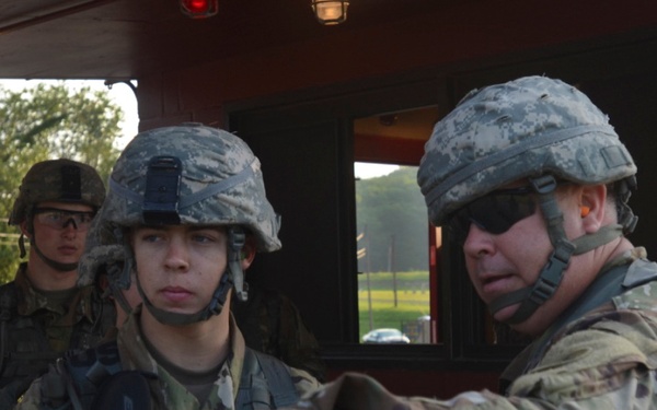 New Cadets Learn from the best in the Army Reserve