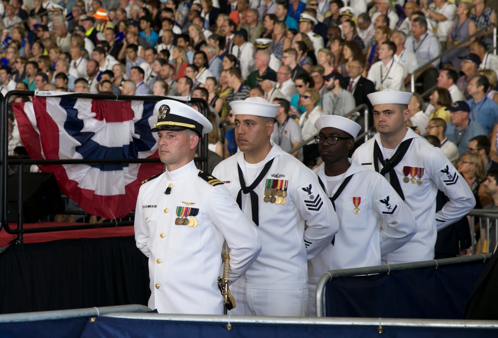 GERALD R. FORD COMMISSIONING