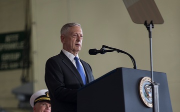 aircraft carrier USS Gerald R. Ford (CVN 78) Commissioning Ceremony
