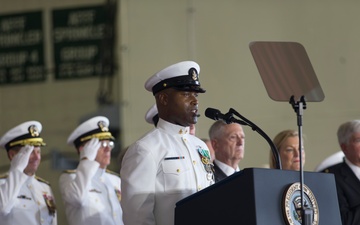 aircraft carrier USS Gerald R. Ford (CVN 78) Commissioning Ceremony
