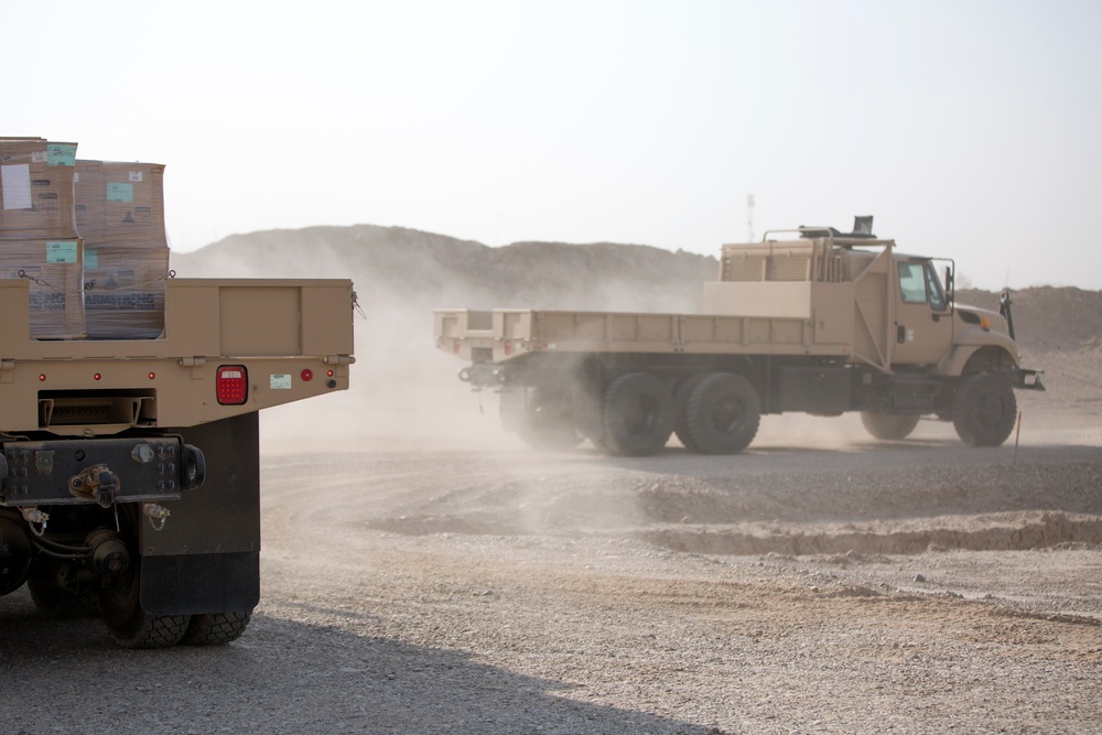 U.S. Army divests vehicles to Iraqi security forces