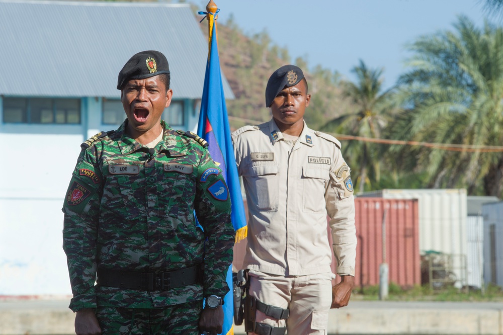 CARAT Timor-Leste 2017 Closing Ceremonies