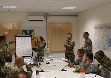 103rd Expeditionary Sustainment Command provides mission command support during Saber Guardian 17