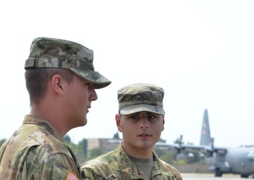 U.S. Army Soldier translates in his native country