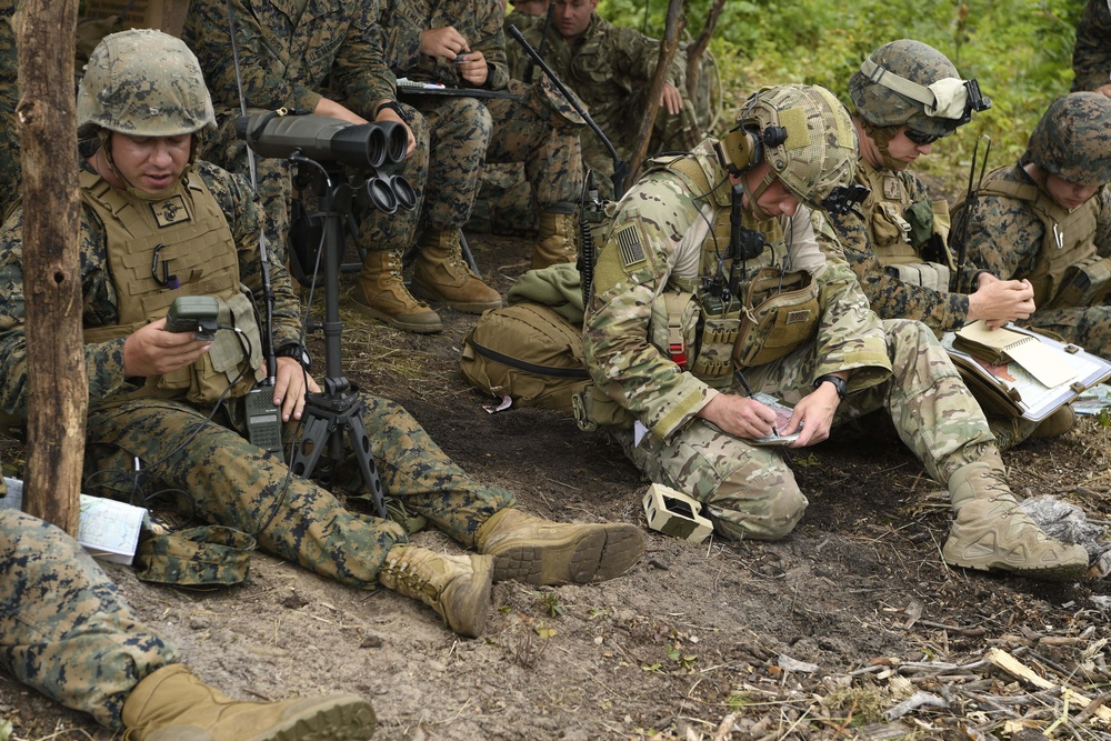 Coalition forces train at Northern Strike
