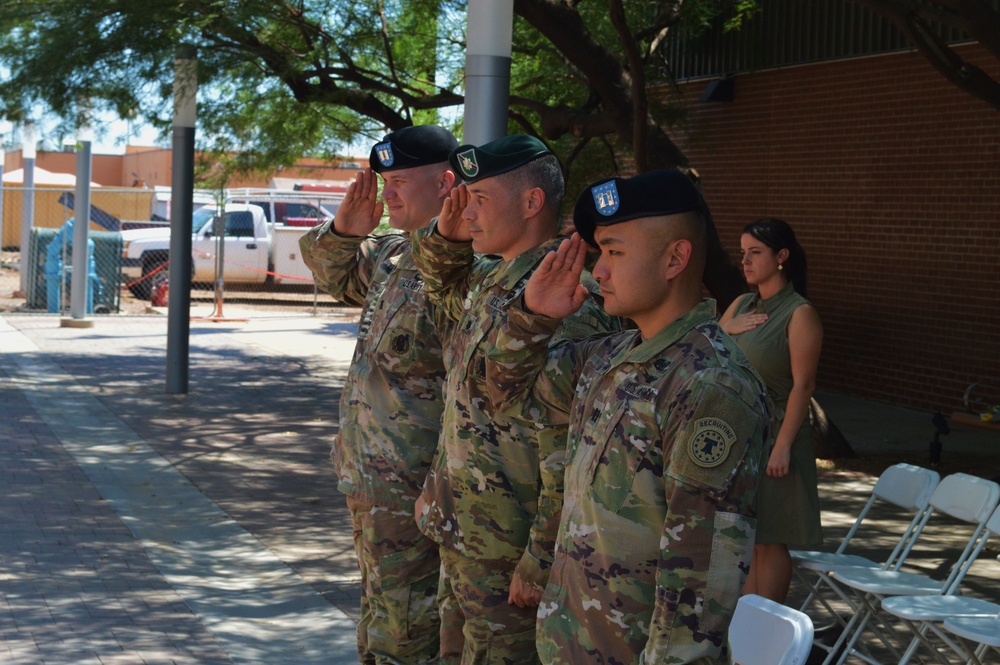 Phoenix Central holds change of command ceremony