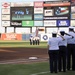 Coast Guard members participate in event at baseball game in Norfolk, VA