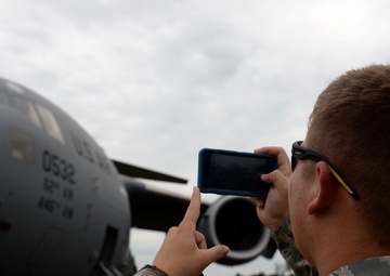 Columbus AFB enjoys C-17 display