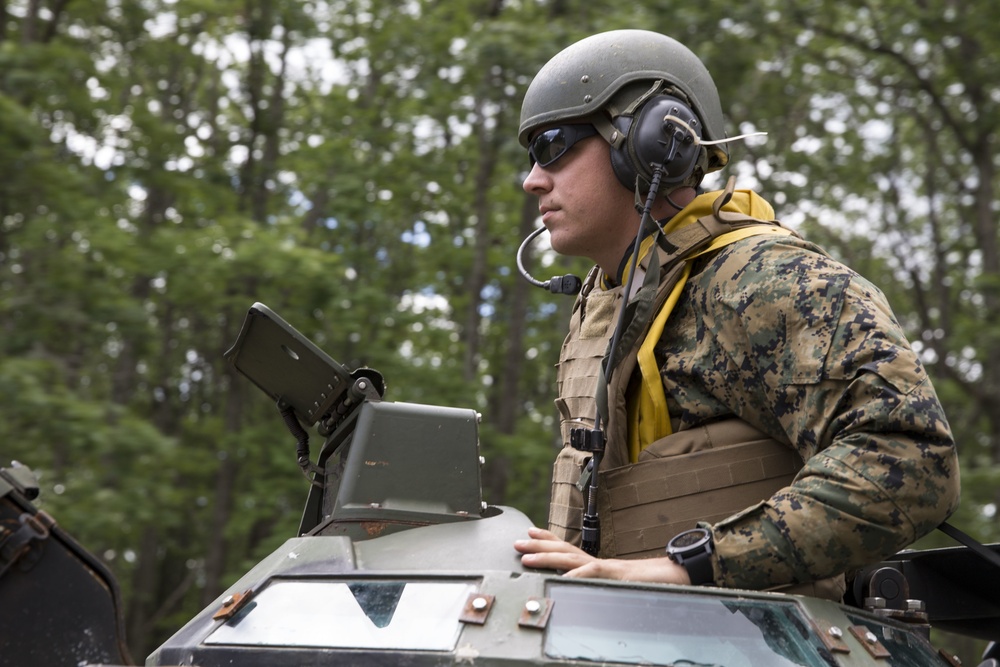 4th AABn Splashes Lake Margrethe during Northern Strike 17