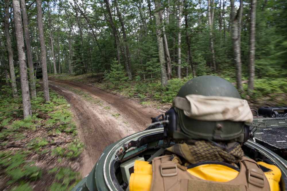 4th AABn Splashes Lake Margrethe during Northern Strike 17