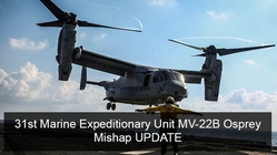 TRANSITION TO MV-22 MISHAP RECOVERY AND SALVAGE EFFORTS Media Release #: 17-014