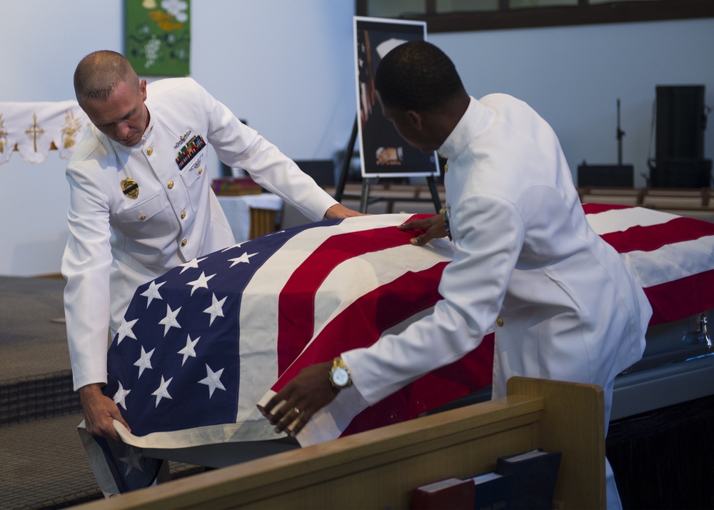 Memorial Service for Senior Chief Culinary Specialist Mandy Francisco