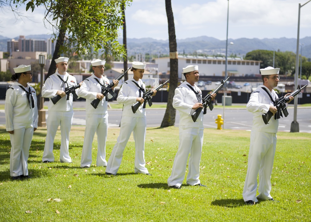 Memorial Service for Senior Chief Culinary Specialist Mandy Francisco