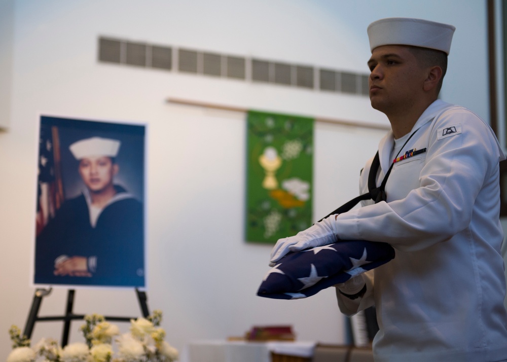 Memorial Service for Senior Chief Culinary Specialist Mandy Francisco