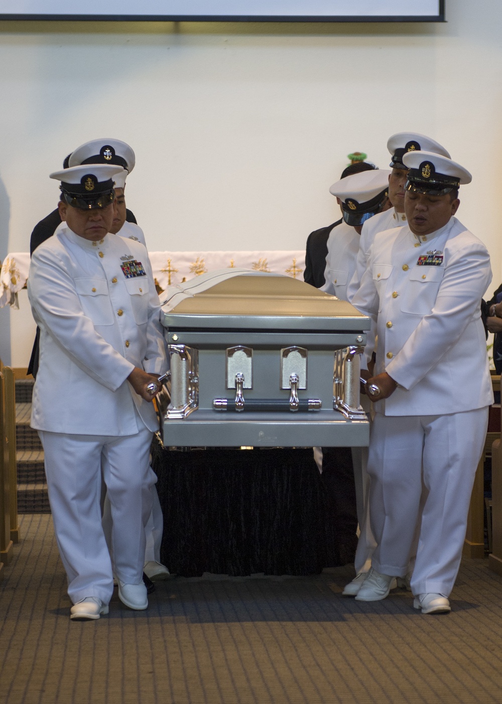 Memorial Service for Senior Chief Culinary Specialist Mandy Francisco