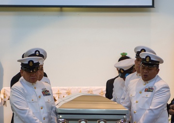 Memorial Service for Senior Chief Culinary Specialist Mandy Francisco