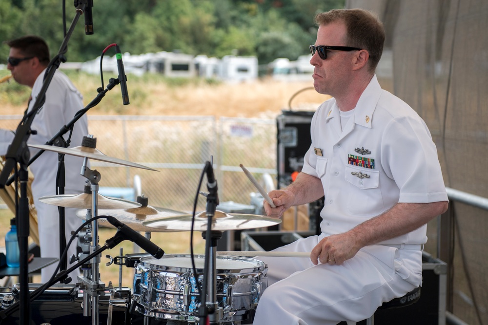 Navy Band Northwest's Brass Band Rocks Seafair