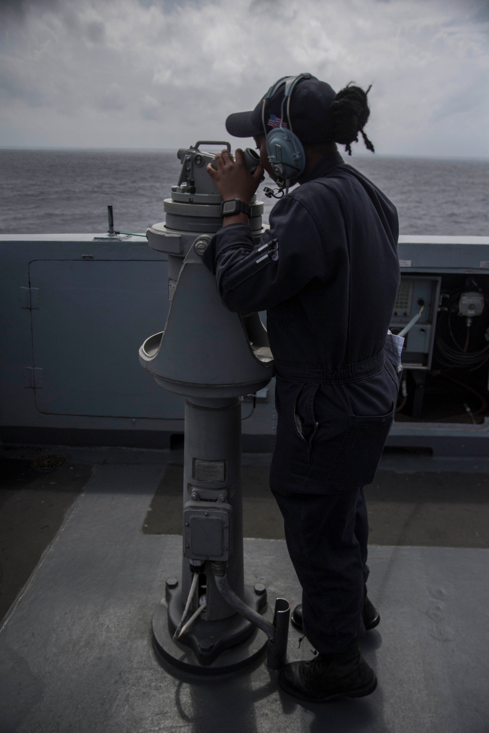 USS San Diego (LPD 22) Watchstander