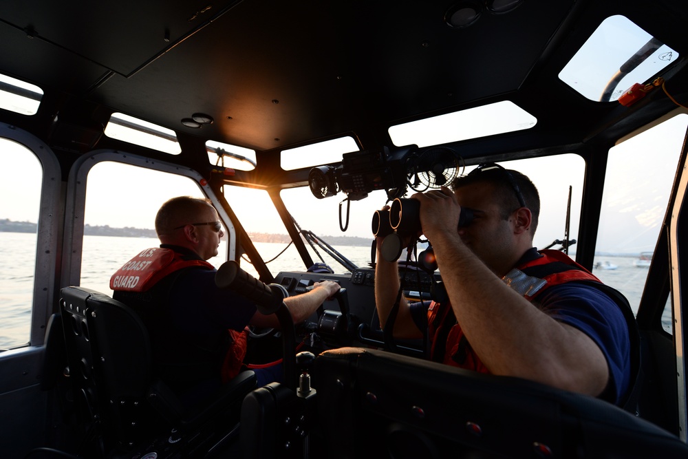 Coast Guard conducts safety patrols during Seafair